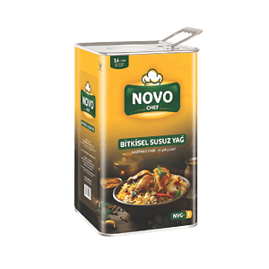 Novo Chef Cooking Vegetable Ghee 16 Lt Tin