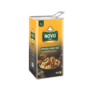 Novo Chef Cooking Vegetable Ghee 6 Lt Tin
