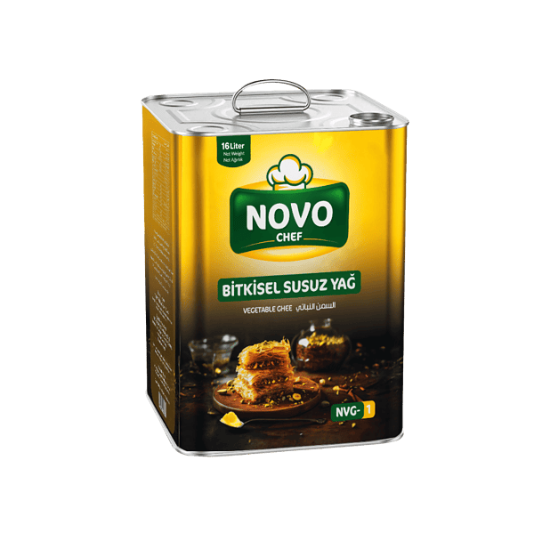 Novo Chef Baklava Vegetable Ghee 16 Lt Tin