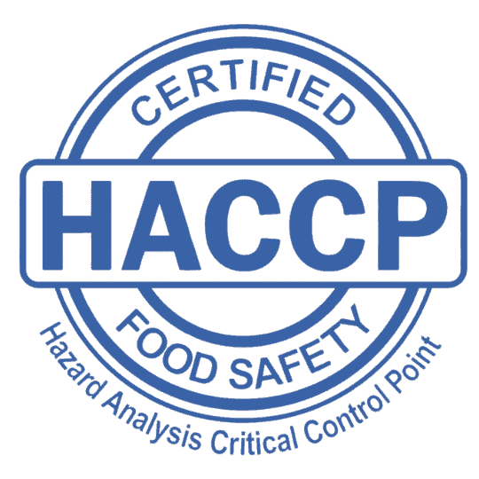 HACCP certification logo