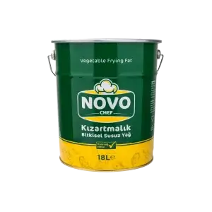 Novo Chef Frying Oil 18 Lt Tin