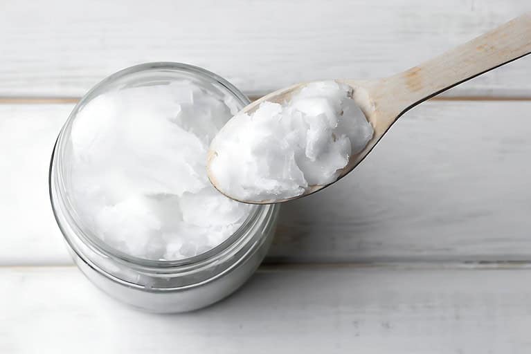 RBD Palm Stearin in a jar