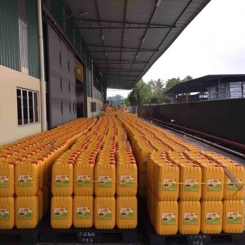 Palm Oil Jerry Can Bulk